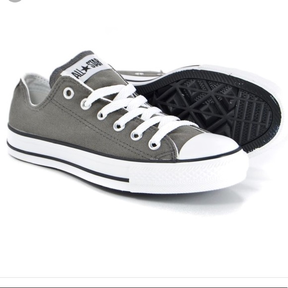 converse gray low top
